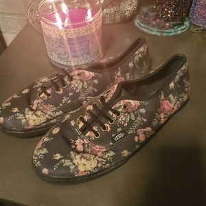 Floral Vans szie 6.5
